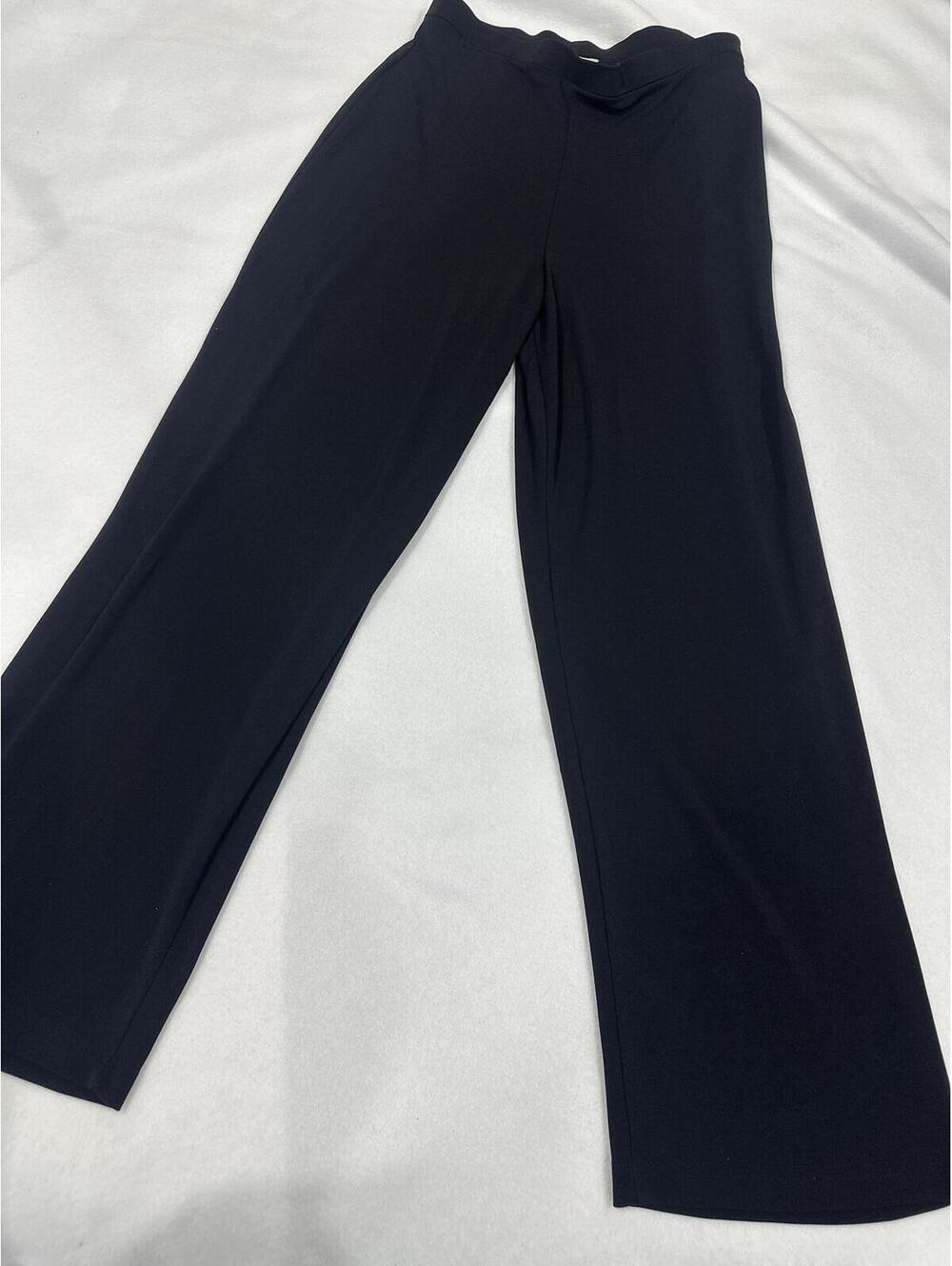 Petite sophisticate Black Wide Leg Stretch Pants size S